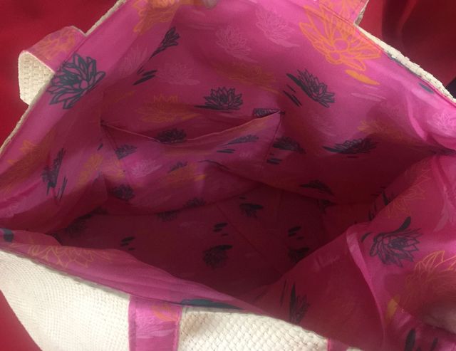 Bolso de rafia nuevo