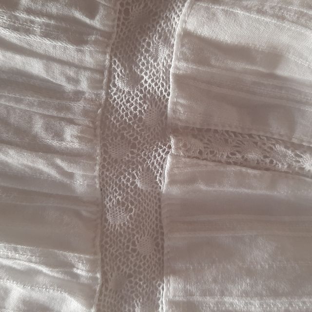Vestido blanco niña talla 6 años