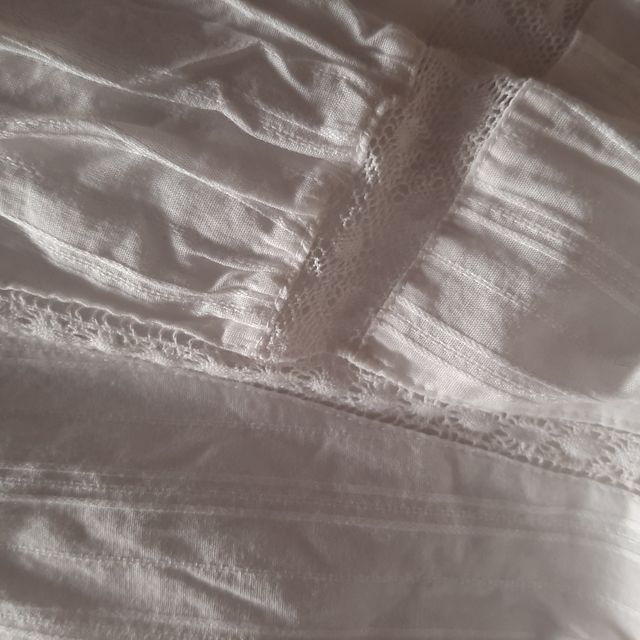 Vestido blanco niña talla 6 años