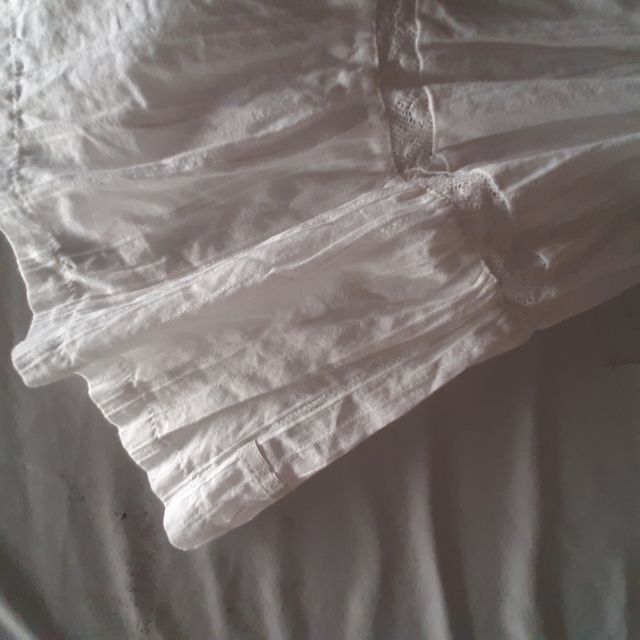 Vestido blanco niña talla 6 años