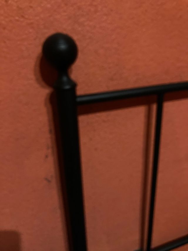 Cabecero hierro negro medidas 160x130