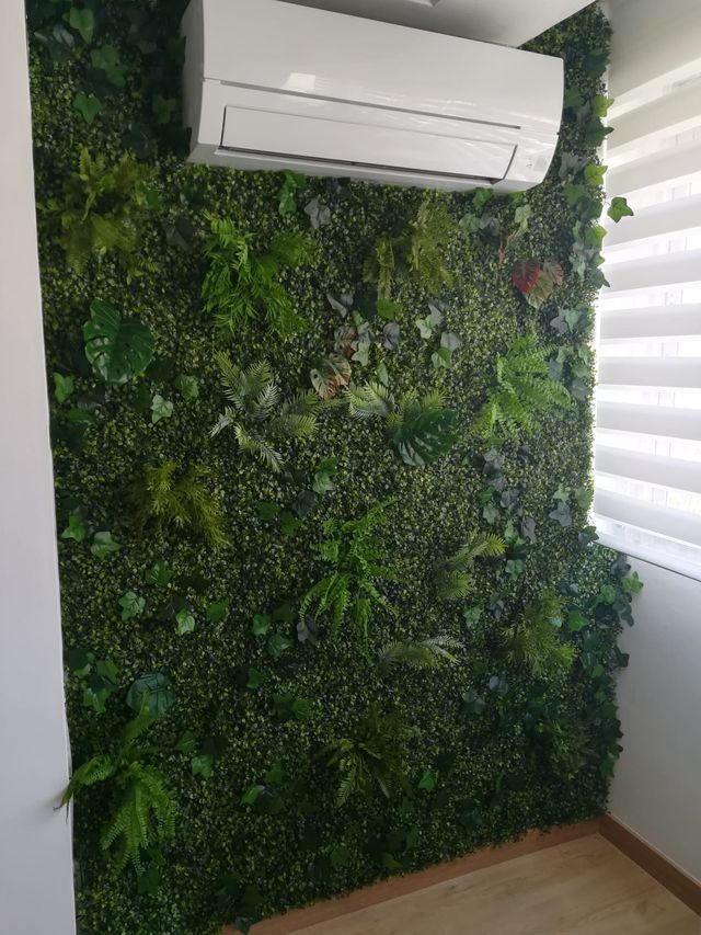 🧱Jardín vertical🌿 Interior y  exterior☀️