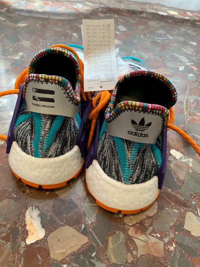 Adidas NMD Hu Pharrell Solar Pack Orange