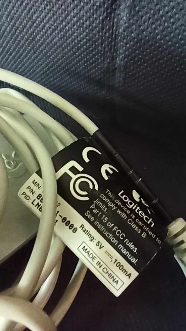 Logitech. WebCam del año 2006