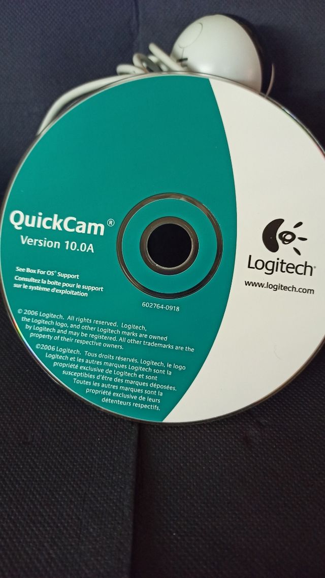 Logitech. WebCam del año 2006