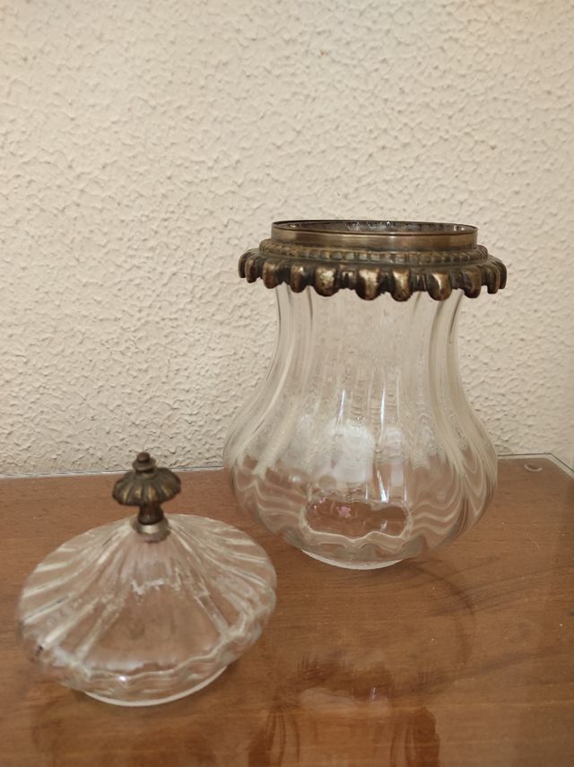 LÁMPARA bronce antigua