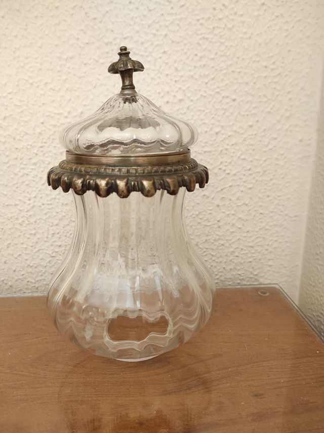 LÁMPARA bronce antigua