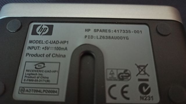 Sensor infrarrojo HP para ratón y teclado