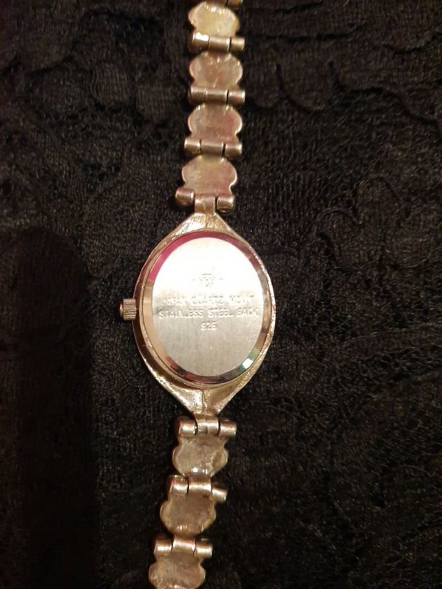 reloj joya plata mujer antiguo