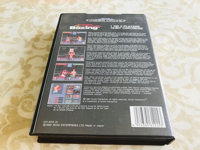 Juego HOLYFIELD'S BOXING