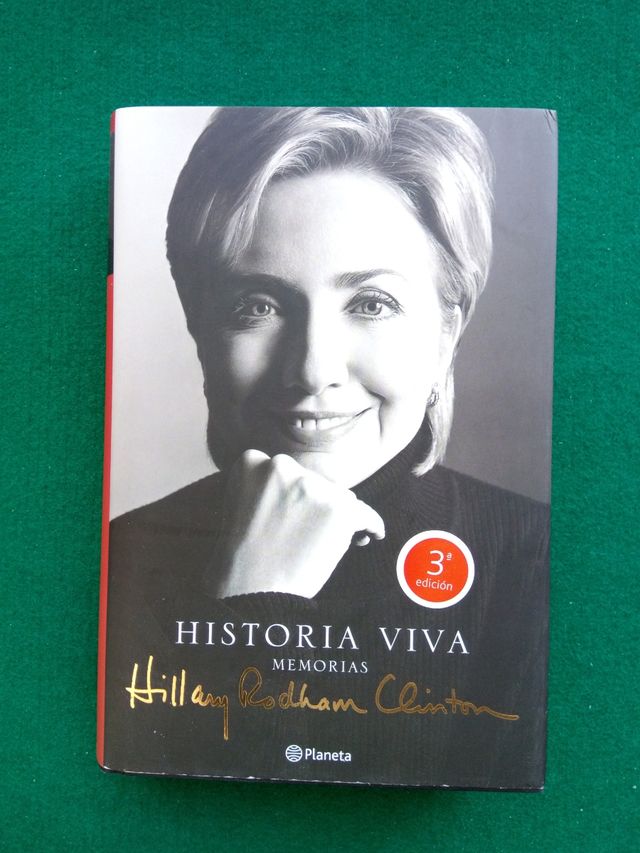 "Historia viva: Memorias" Libro de Hillary Clinton