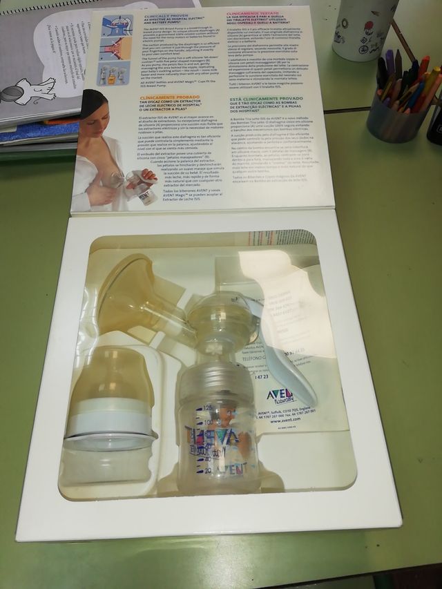 extractor de leche manual Avent