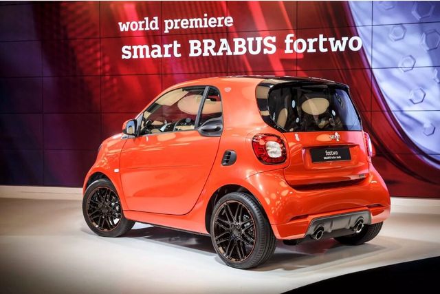 Silencioso smart brabus 453