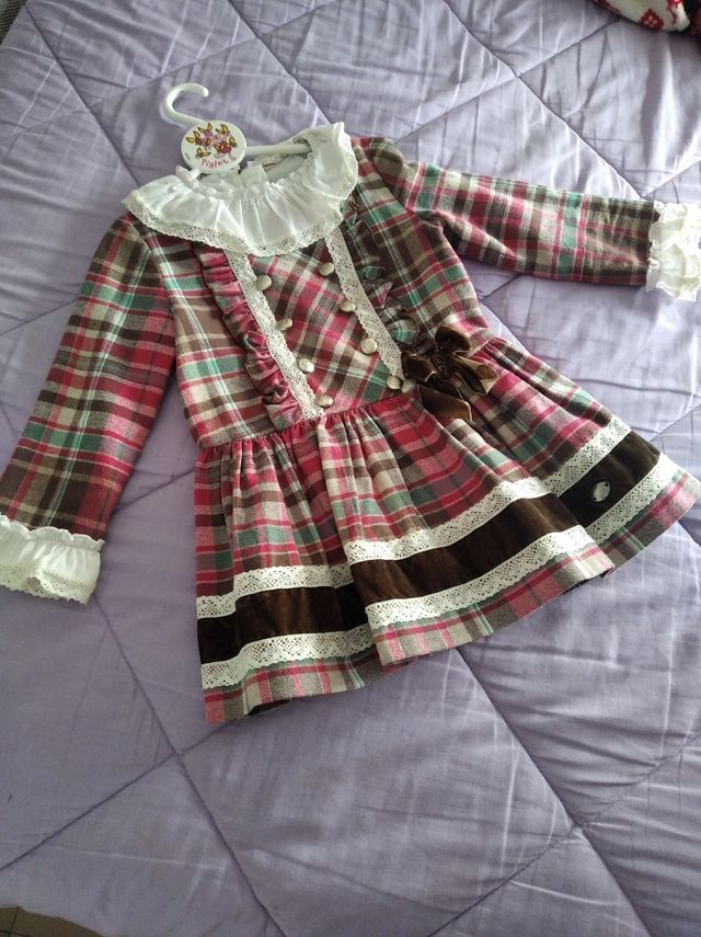 VESTIDO NIÑA MARCA DOLCE PETIT