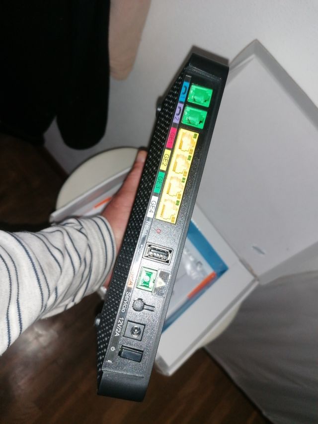 router de fibra óptica