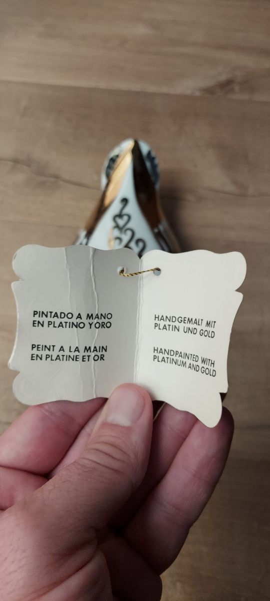 Pato Porcelana Sneröll Bohemia