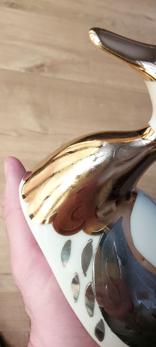 Pato Porcelana Sneröll Bohemia