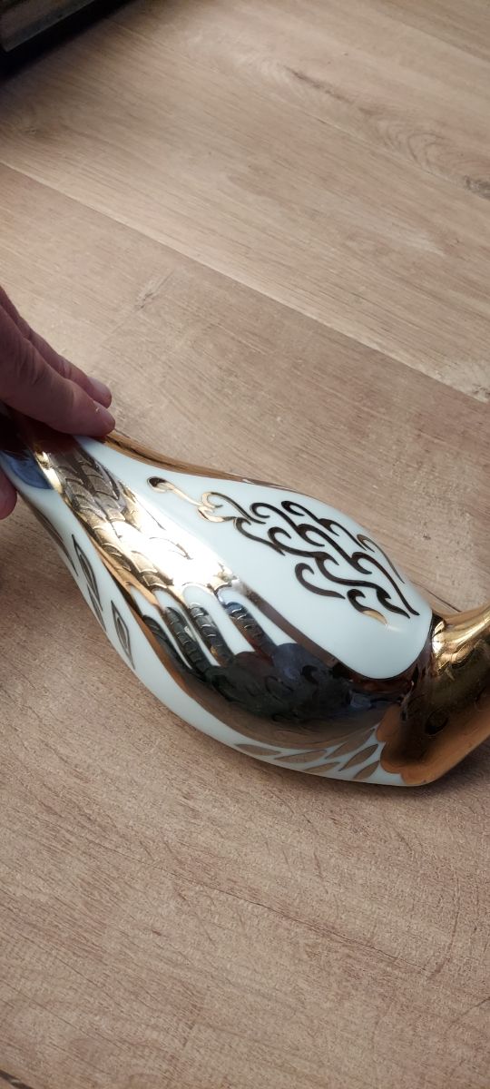 Pato Porcelana Sneröll Bohemia