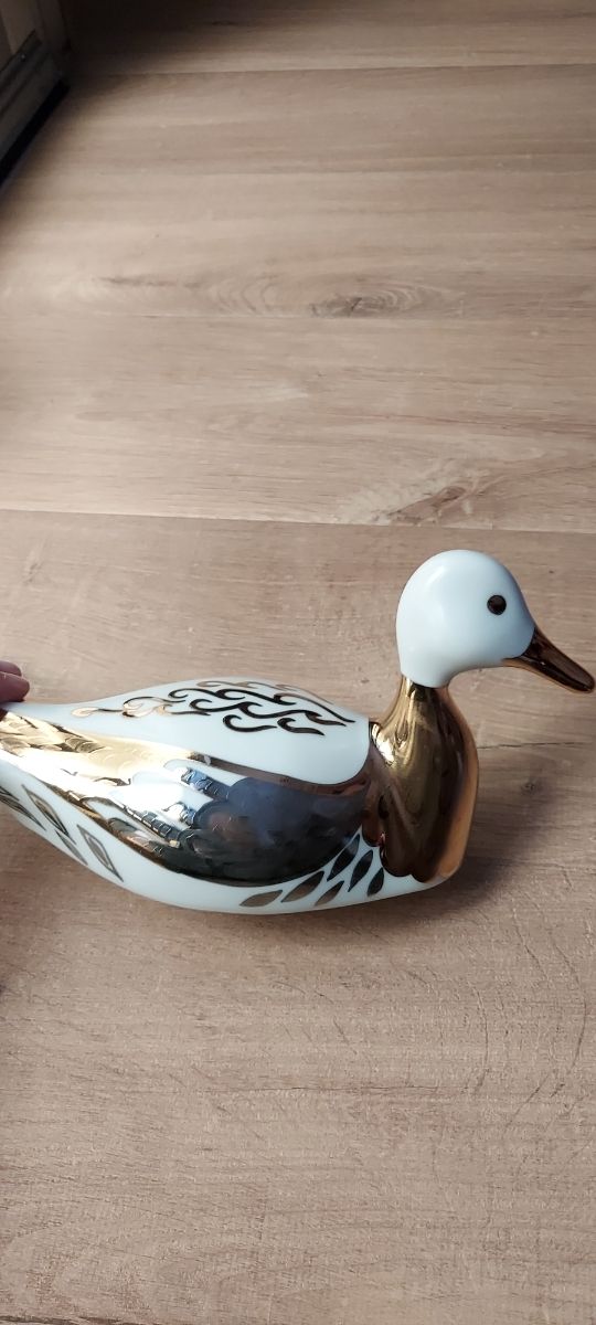 Pato Porcelana Sneröll Bohemia
