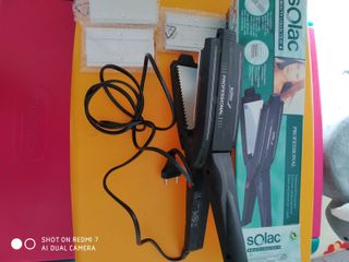 Plancha de pelo Solac de segunda mano por 4 EUR en Córdoba en WALLAPOP