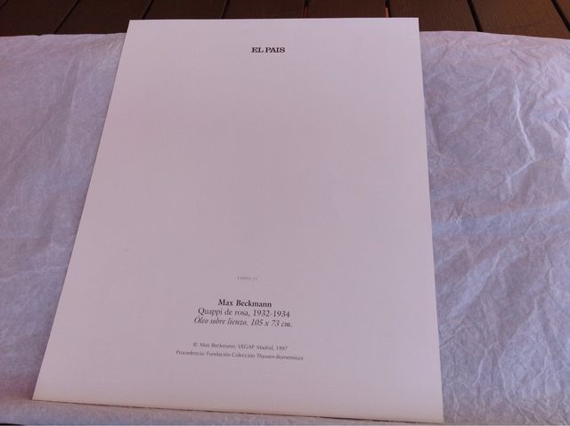 QUAPPI DE ROSA de MAX BECKMANN