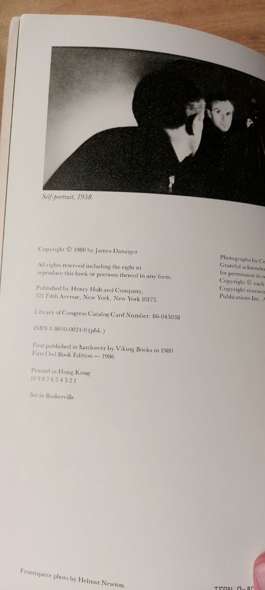 Cecil Beaton Libro Fotografia 1980