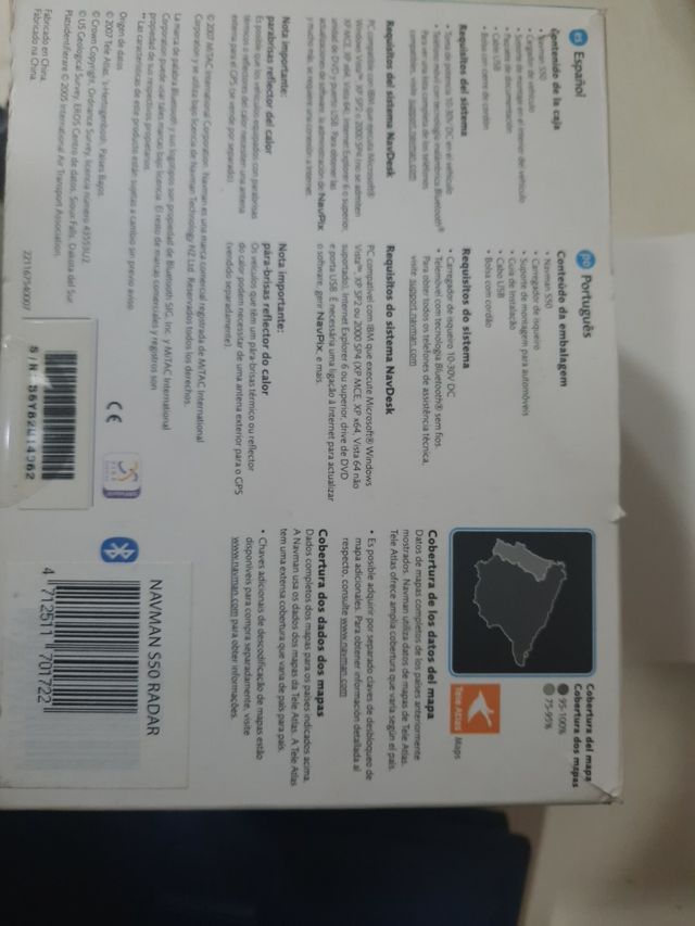 navegador GPS NAVMAN