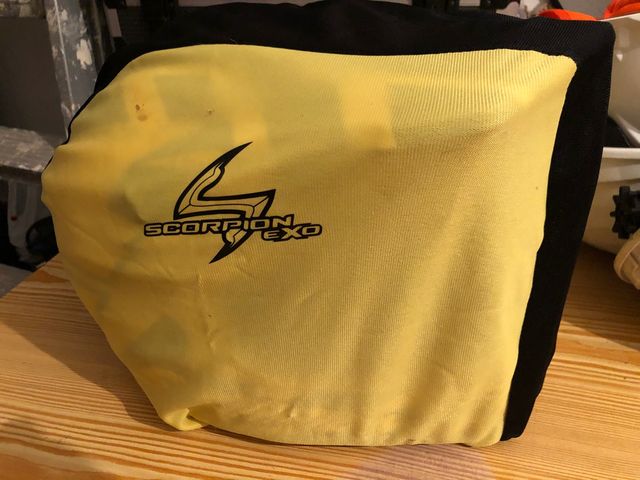 Casco enduro Scorpion edición Spigaw