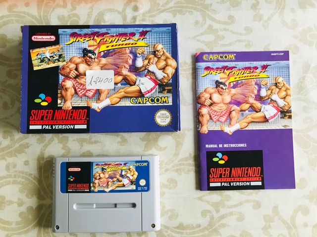 Juego STREET FIGHTER II TURBO