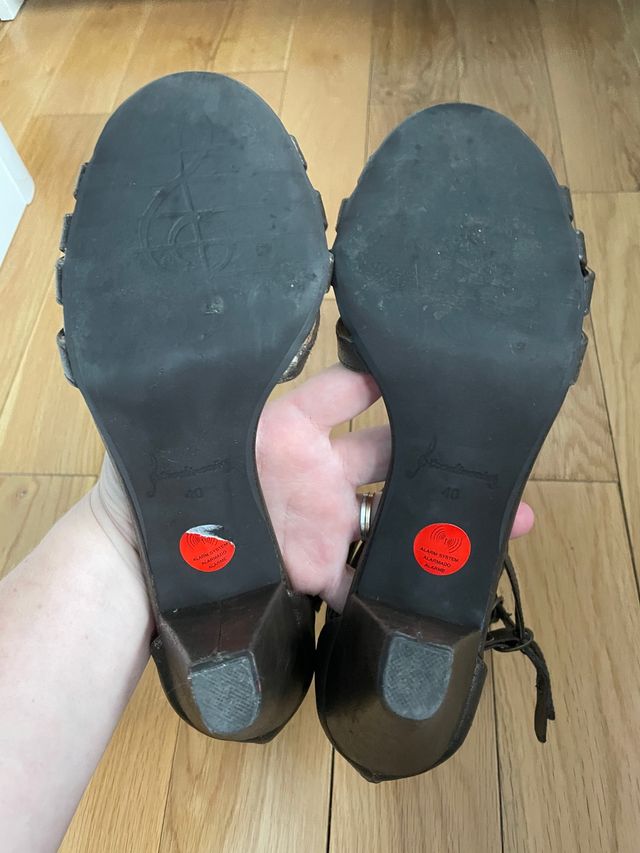 Sandalias Tacón Stradivarius