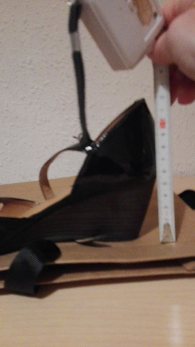 Zapatos Hispanitas negros talla 39 a estrenar.