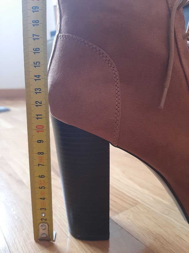 Botines tacón y plataforma H&M estilo "Lita" J.C.