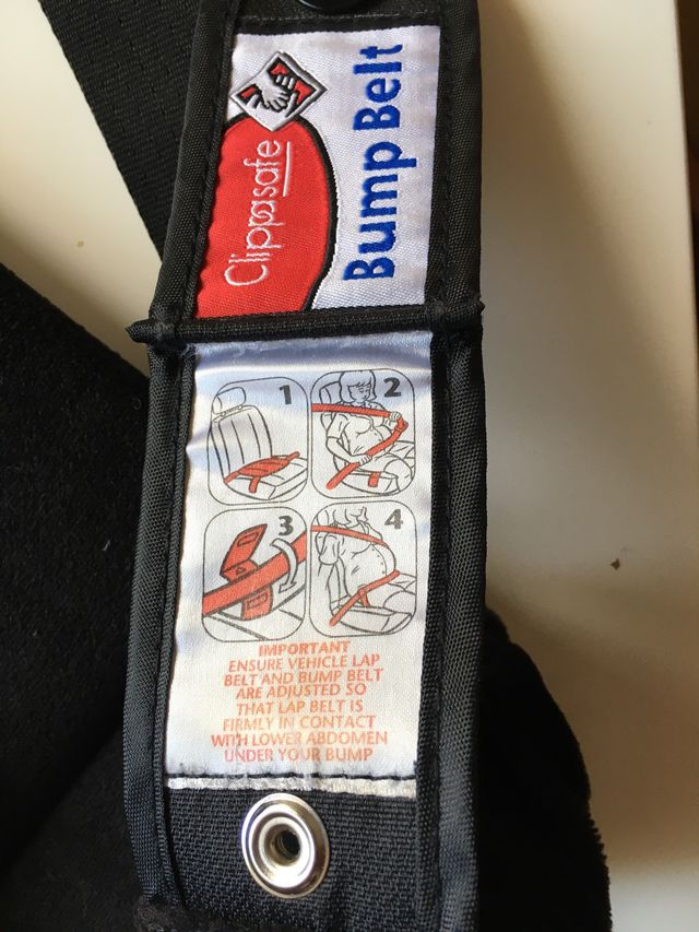 Cinturón de seguridad homologado coche embarazada