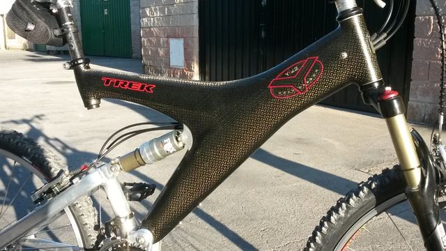 TREK Y22 OCLV FIBRA CARBONO LACADO T17" (AÑO 1996)