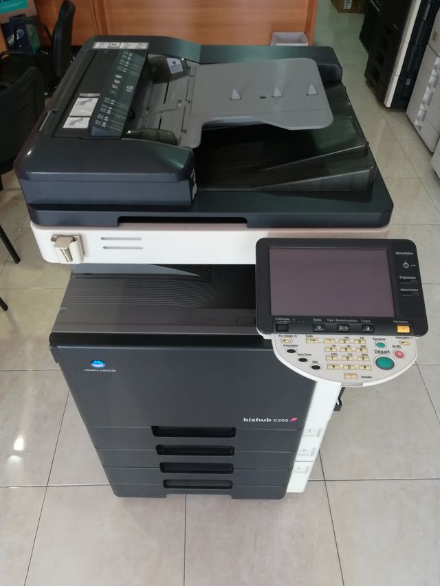FOTOCOPIADORA konica minolta bizhub c203 color