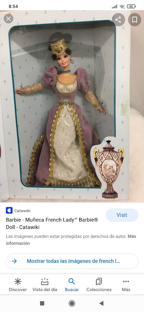 Barbie vintage french lady