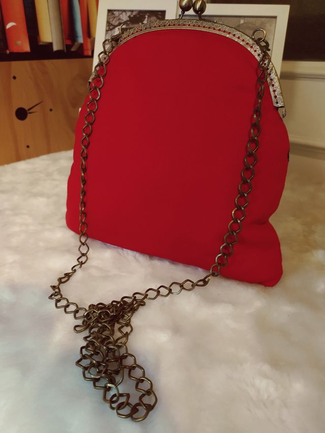 Bolso vintage. Hecho a mano.