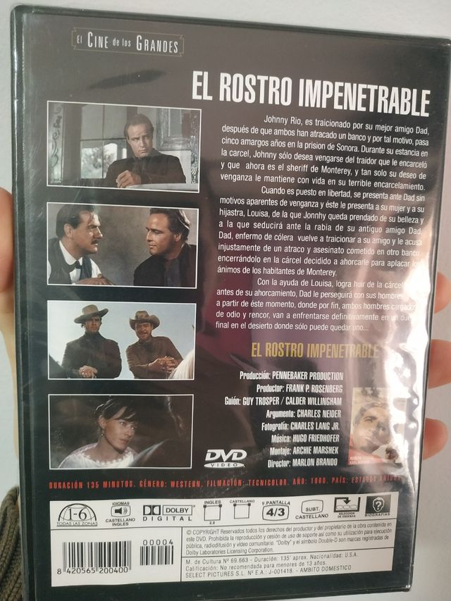 El rostro impenetrable - DVD