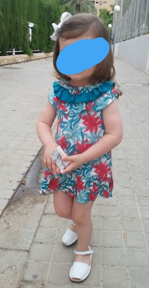 Vestido Ancar talla 18 meses