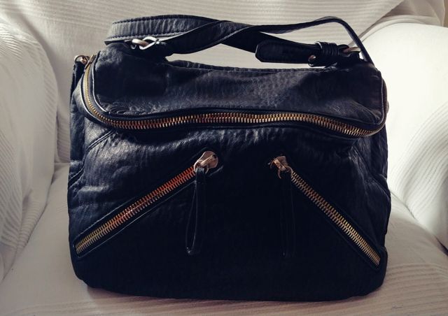 Bolso Negro "ZARA "