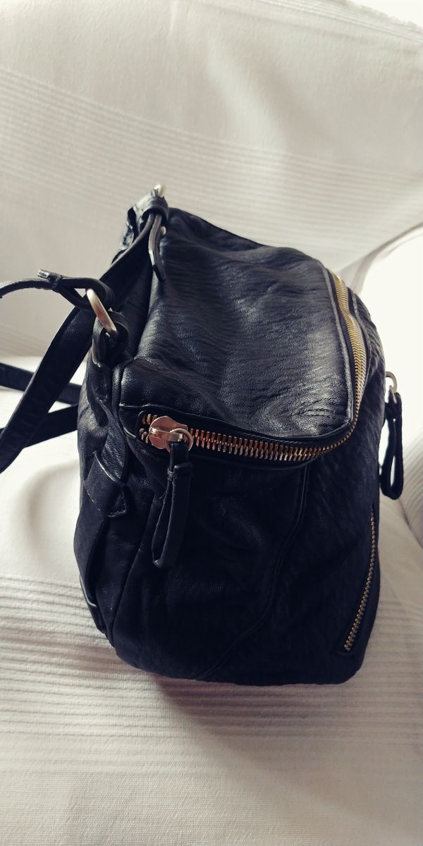 Bolso Negro "ZARA "