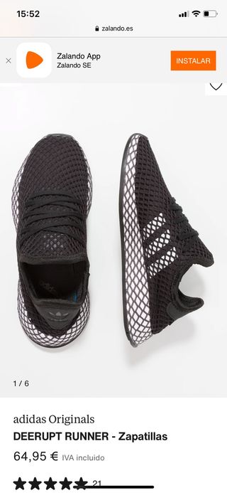 DEERUPT RUNNER - adidas originals de segunda mano por 35 EUR en Catral en  WALLAPOP