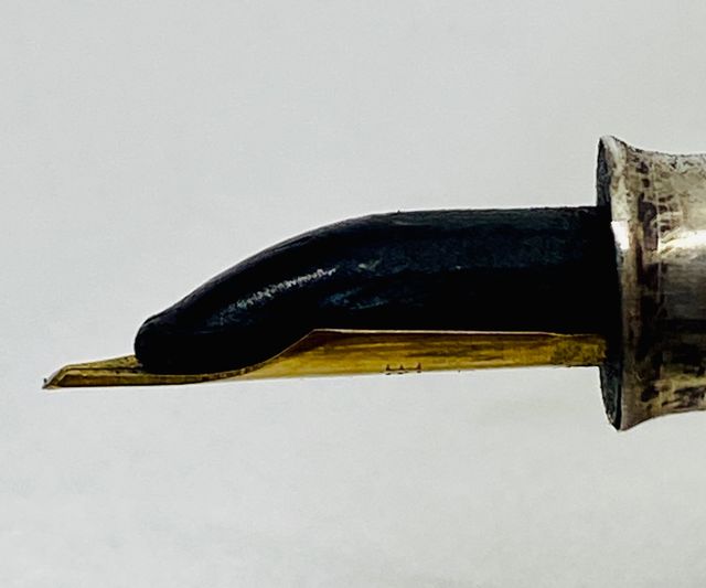 Pluma antigua francesa de plata UNIC 