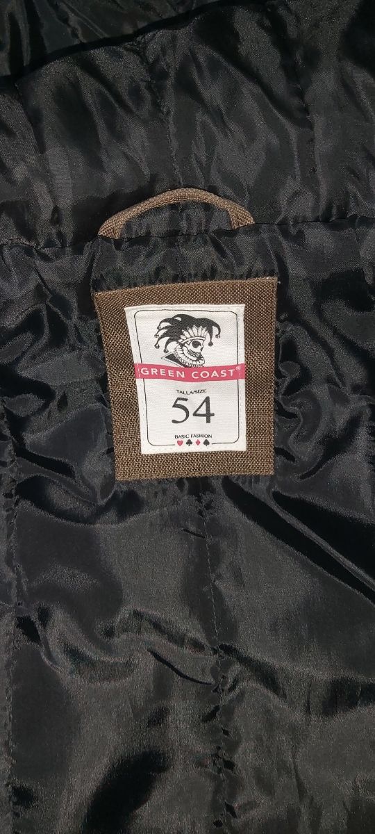 chaqueta hombre marca green coast