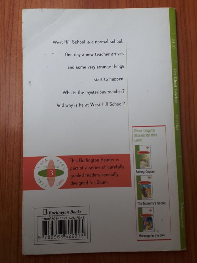 The Ghost Teacher - 1° ESO Burlington Books