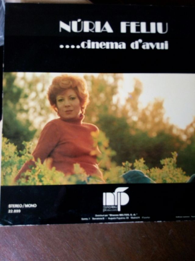 vinilo Nuria Feliu cinema ranci i ...