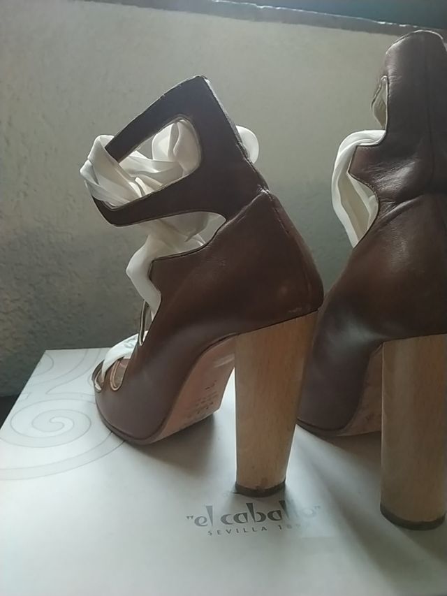 SANDALIAS "EL CABALLO" PIEL