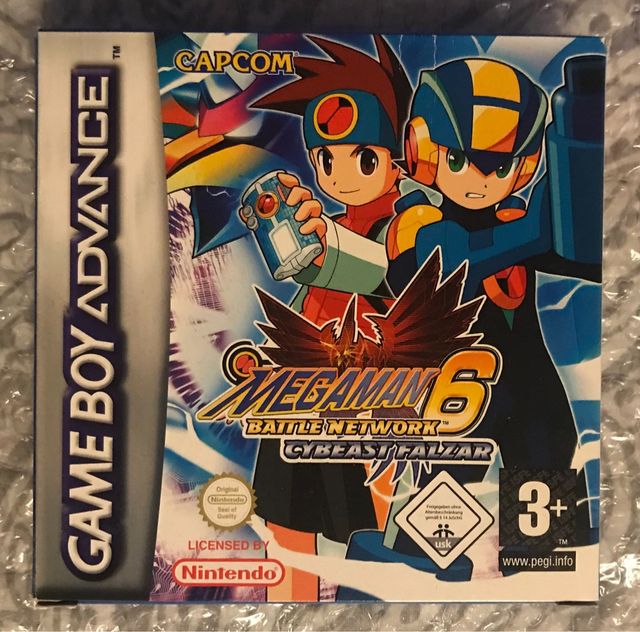 [GBA] MEGAMAN BATTLE NETWORK 6 CYBEAST FALZAR NUEV
