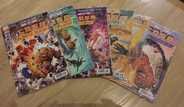 MARVEL 2 EN UNO LA COSA Y ANTORCHA HUMANA COMPLETA