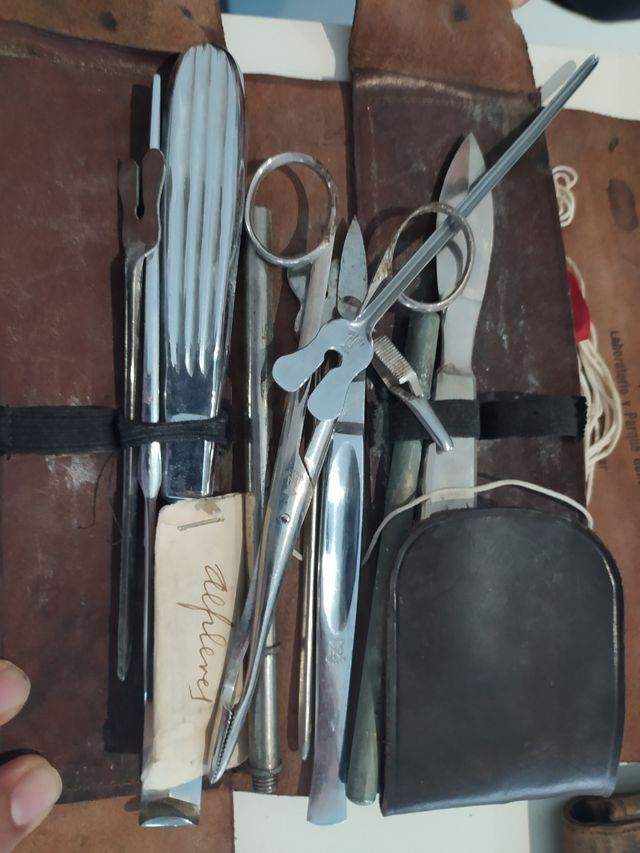 utensilios médicos antiguos